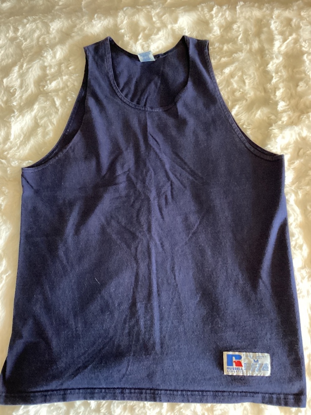 Russell Athletic Men’s Tank Top, Size M, Blue